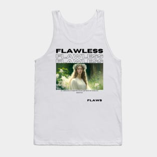 Flawless, Pop Culture, Black text Tank Top